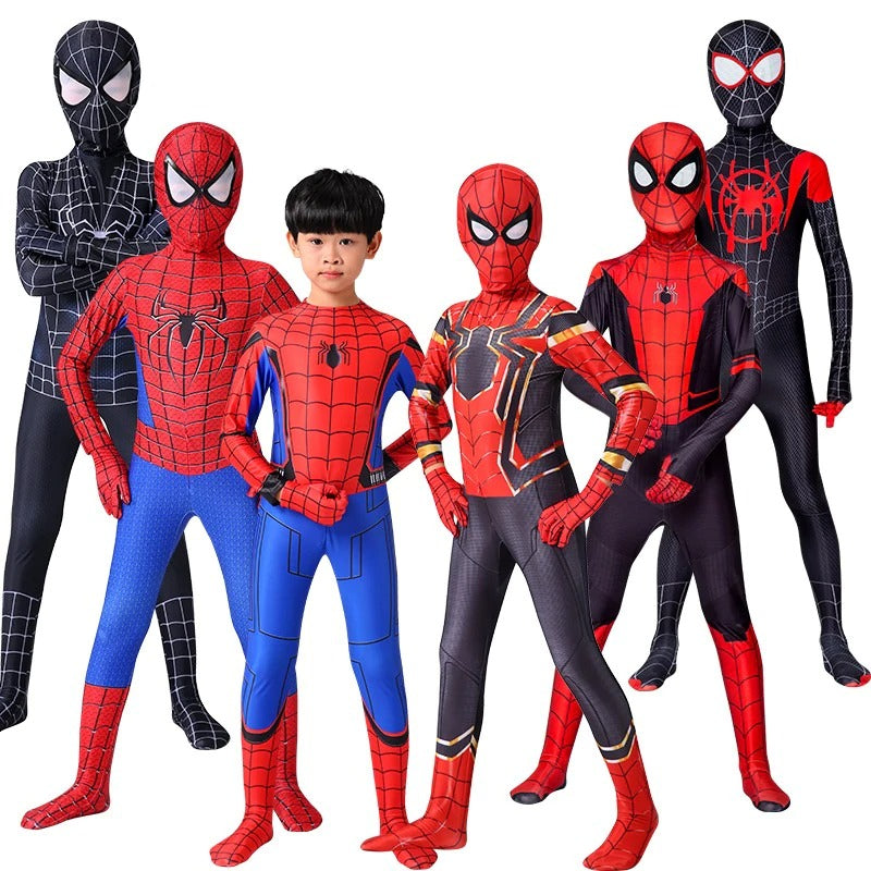 Déguisement Spiderman noir et blanc 5-6ans - 5 ans