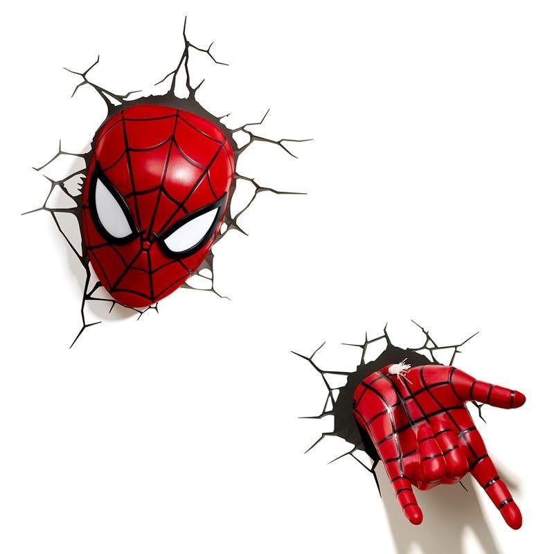 Acheter Veilleuse - Spiderman Rouge ? Bon et bon marché