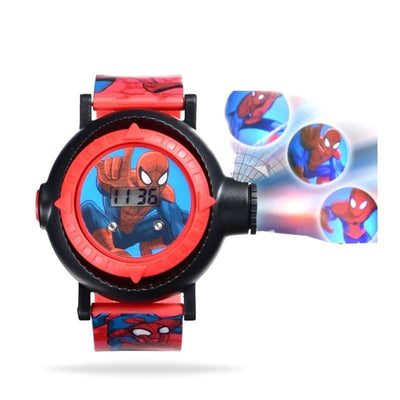 Montre-spiderman-projecteur